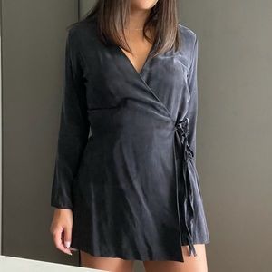 Zara Suede-Like Romper